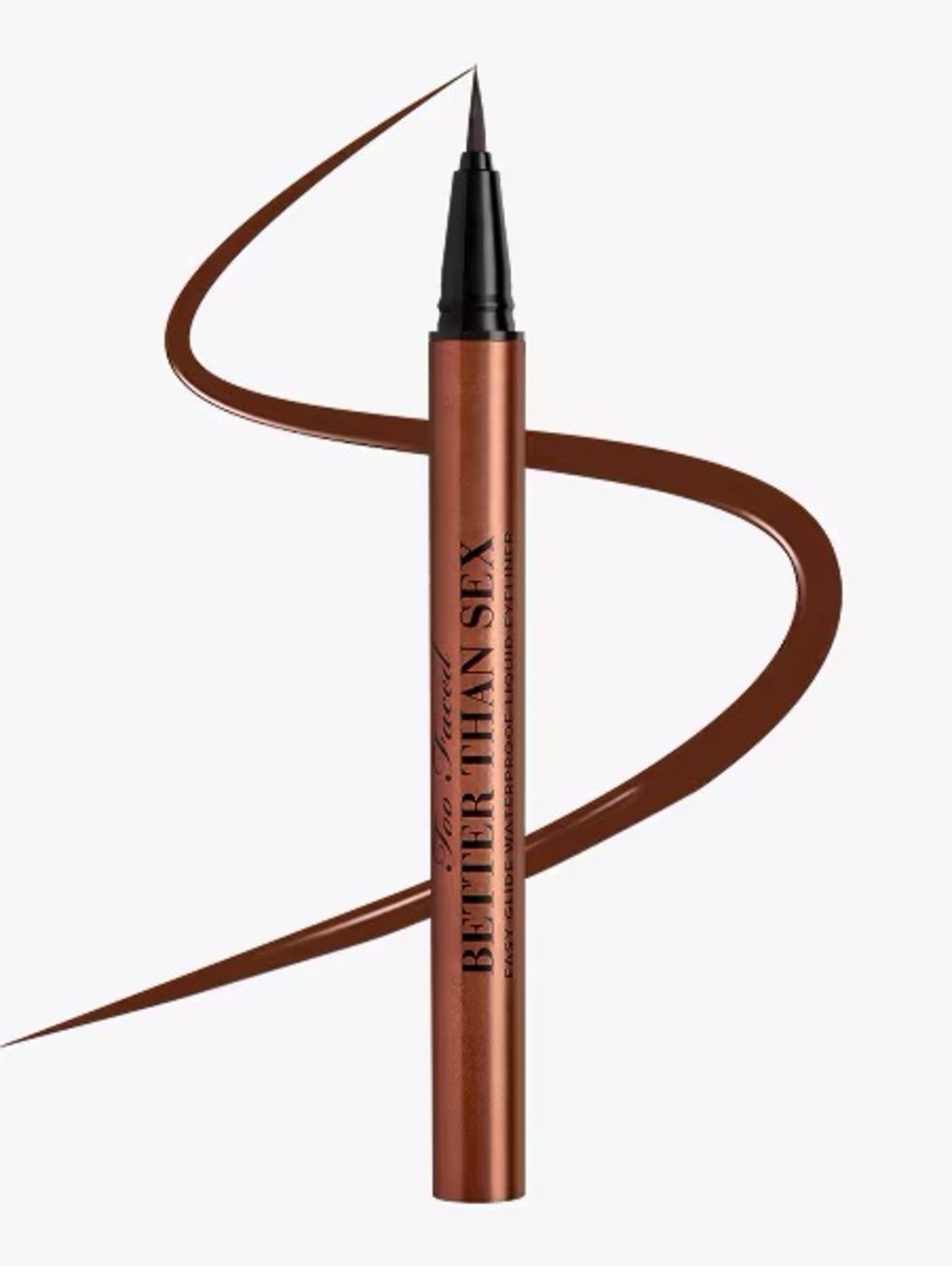 Too Faced Better Than Sex Waterproof Liquid Eyeliner 24 Hr Wear Brand New In Box